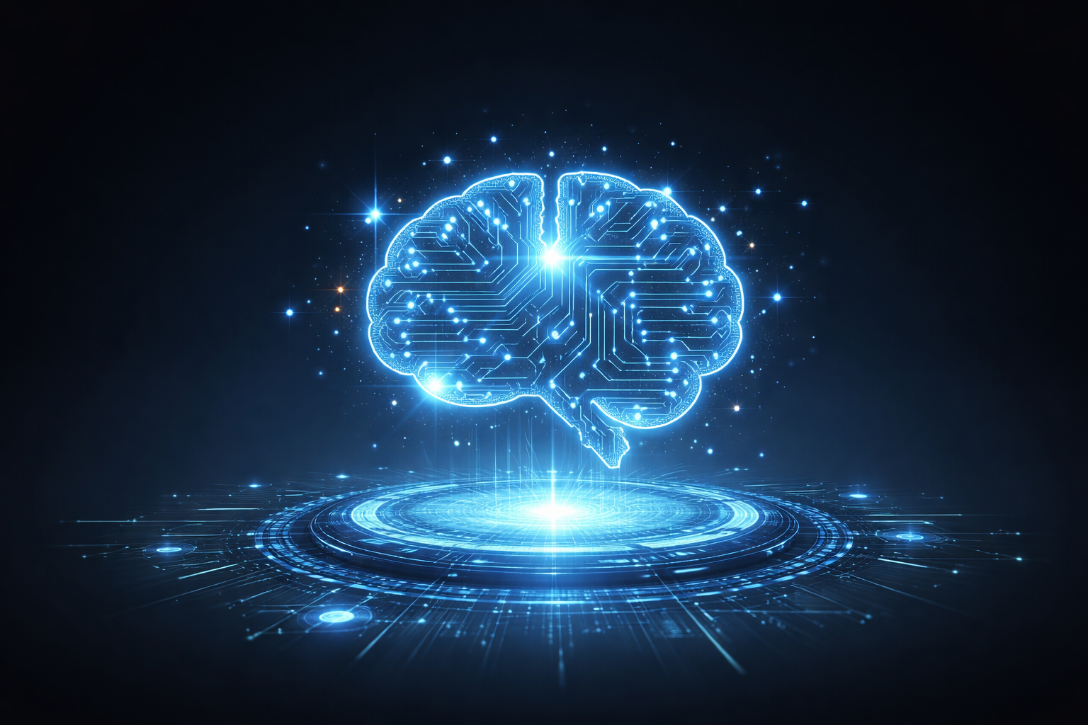 AI technology background